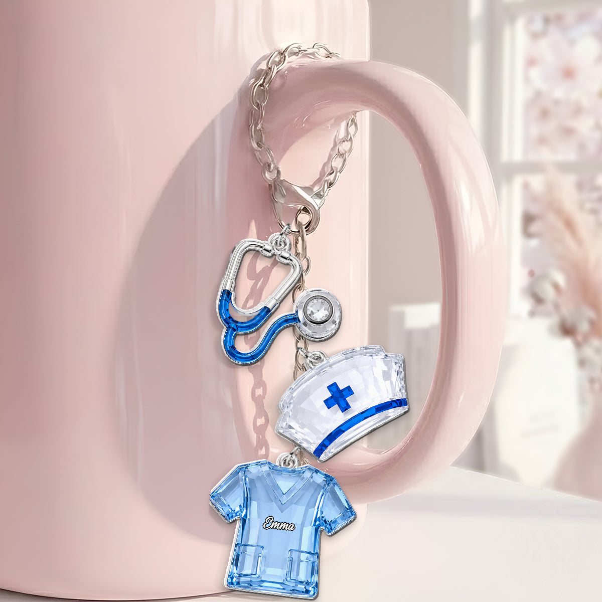 Love My Job - Personalized Nurse Dangling Charms