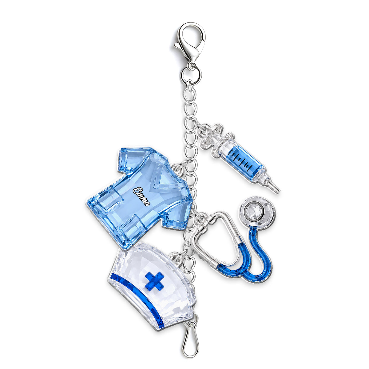 Love My Job - Personalized Nurse Dangling Charms