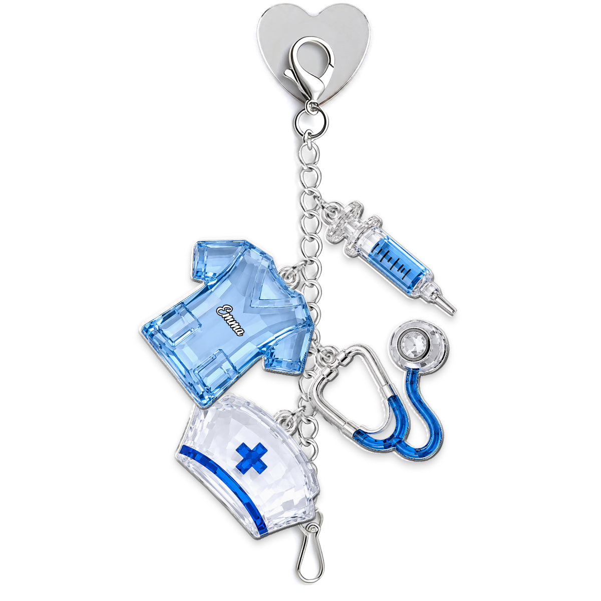 Love My Job - Personalized Nurse Dangling Charms