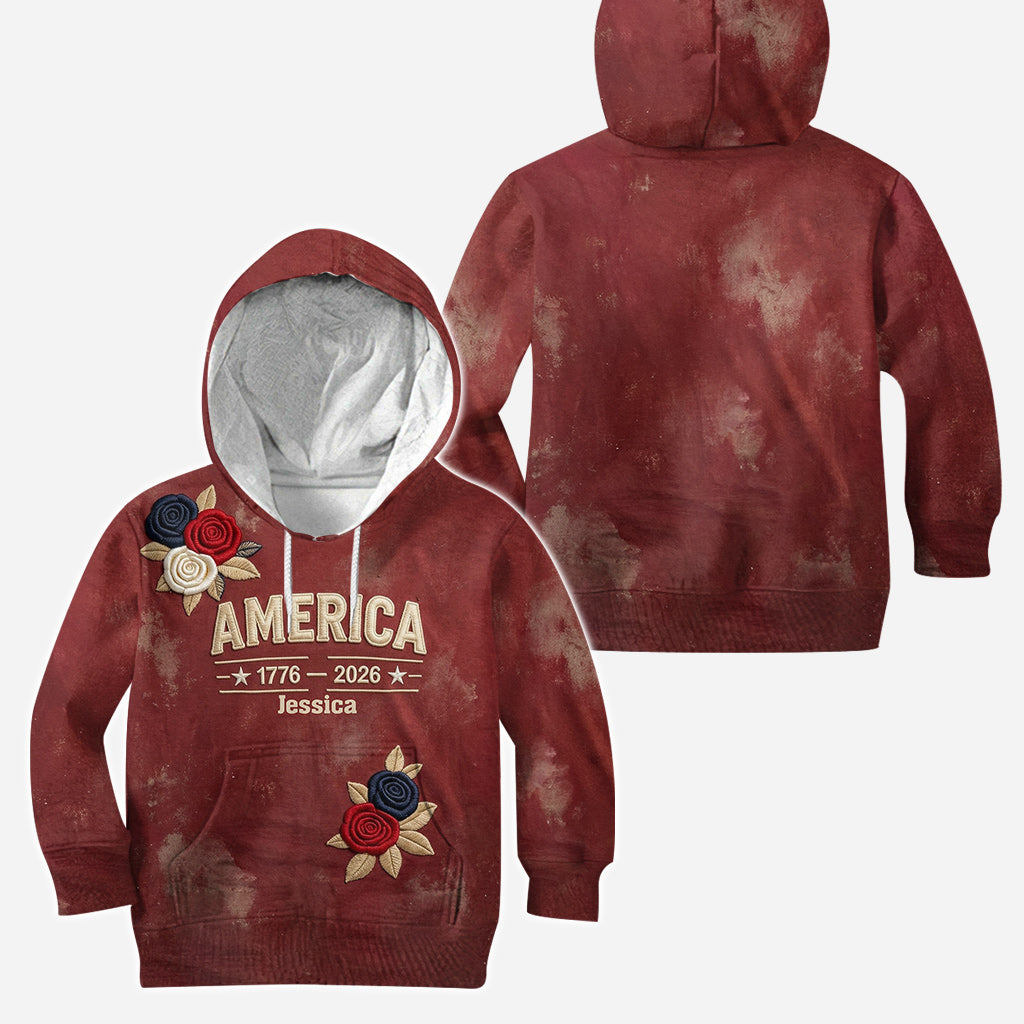 Women's America 250th Anniversary - Personalized Patriot All Over Shirt