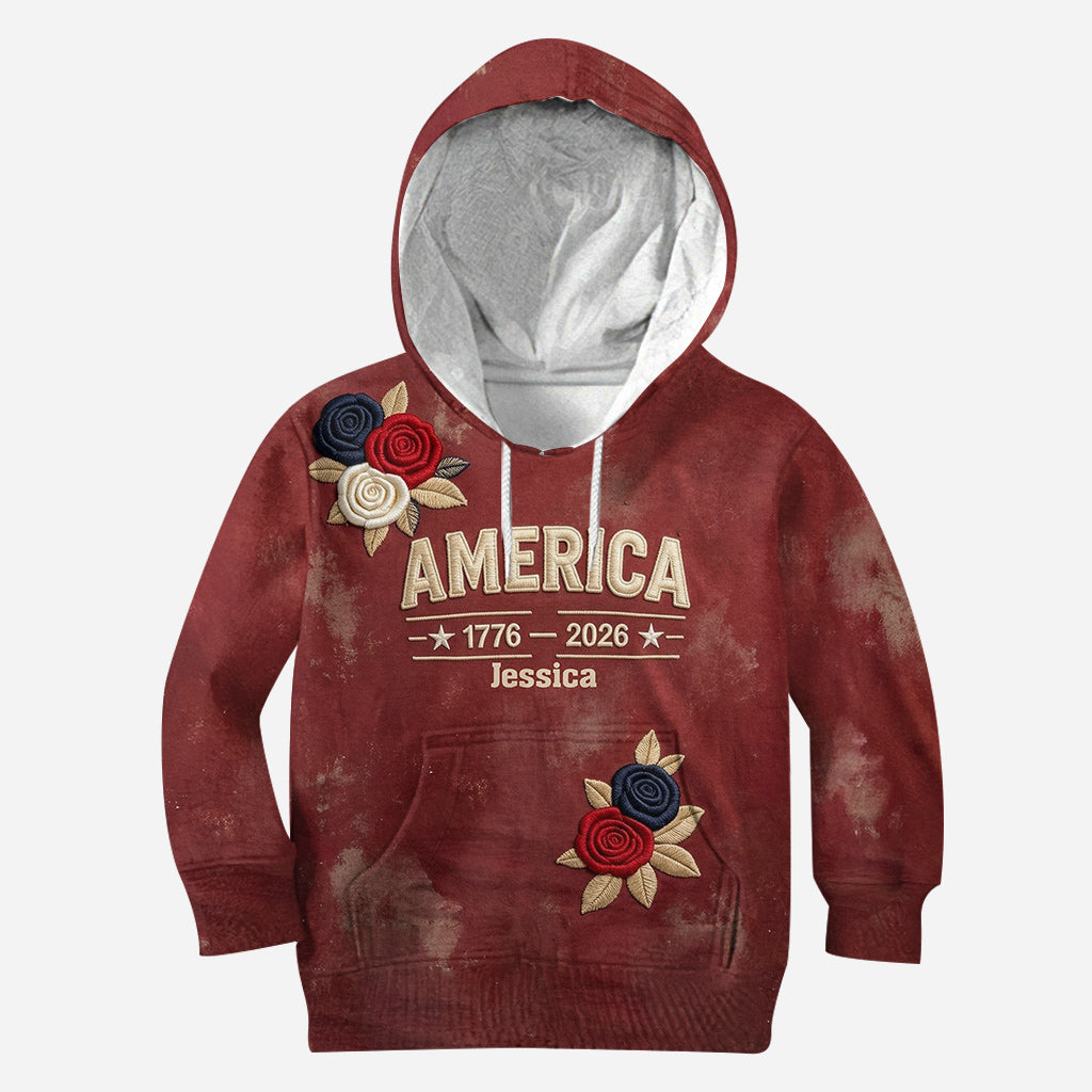 Women's America 250th Anniversary - Personalized Patriot All Over Shirt