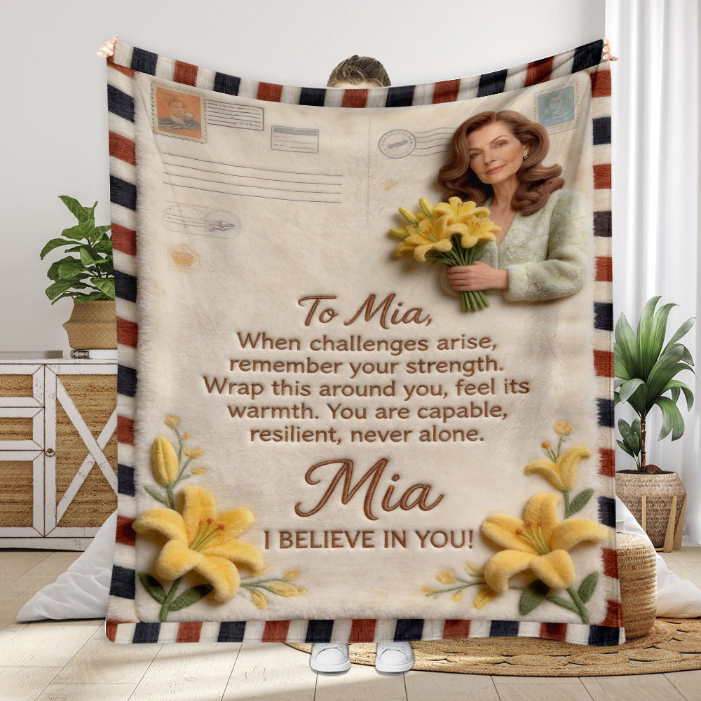 Reminder To Yourself - Personalized Self Love Blanket