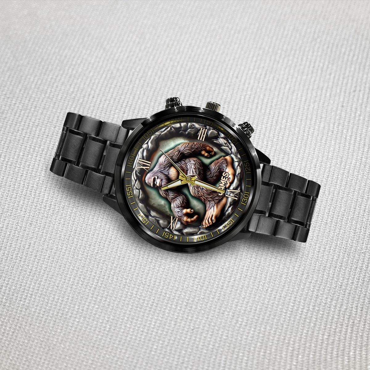 Mystical Creature - Personalized Bigfoot Hand Watch