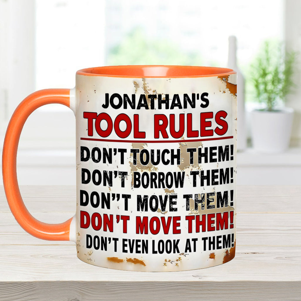 My Tool Rules - Personalized Garage Accent Mug