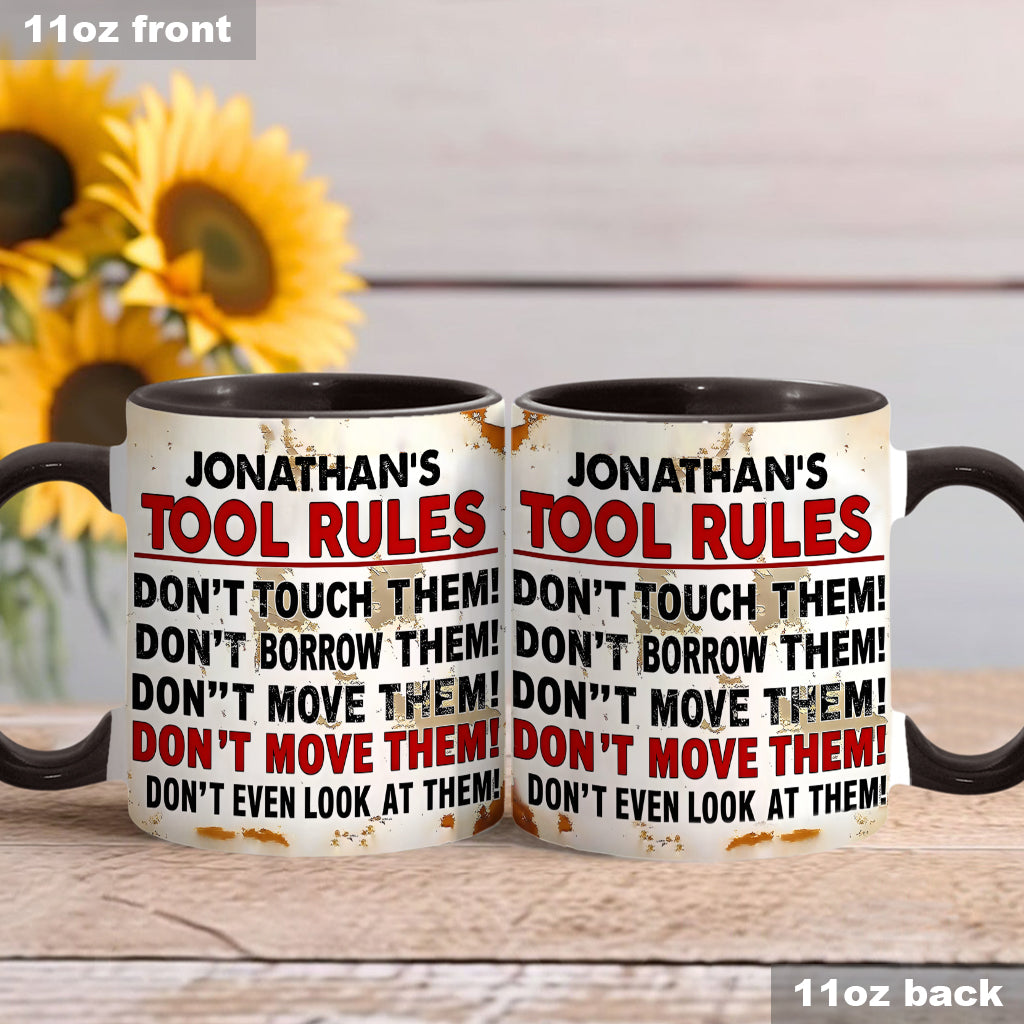 My Tool Rules - Personalized Garage Accent Mug