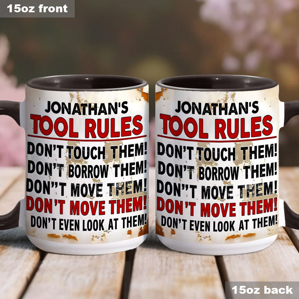 My Tool Rules - Personalized Garage Accent Mug