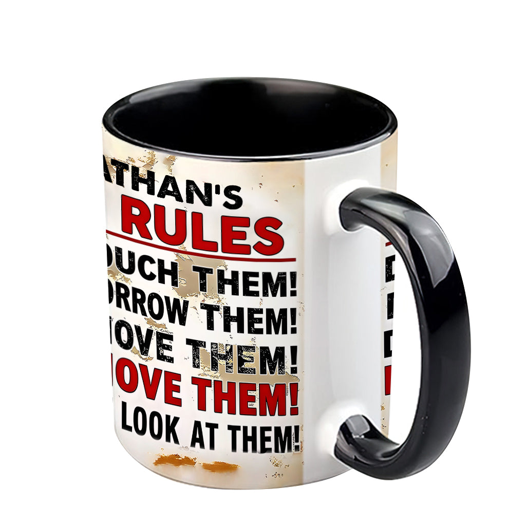 My Tool Rules - Personalized Garage Accent Mug