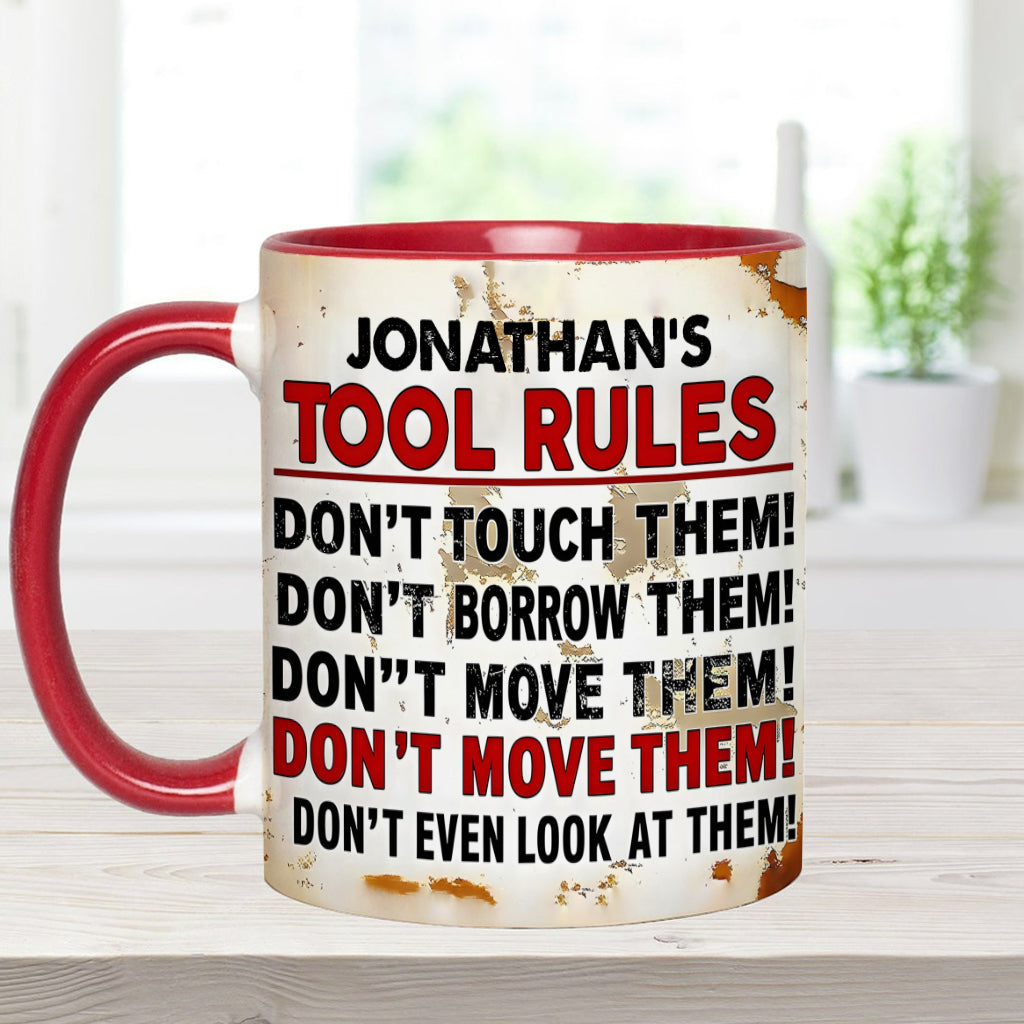 My Tool Rules - Personalized Garage Accent Mug