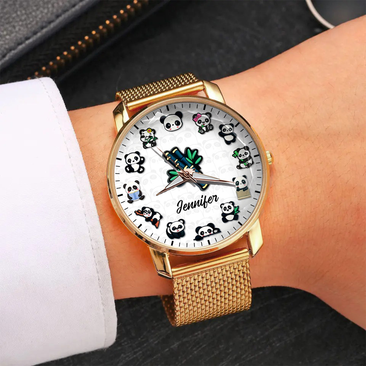 Panda Lover - Personalized Panda Lover Women Hand Watch