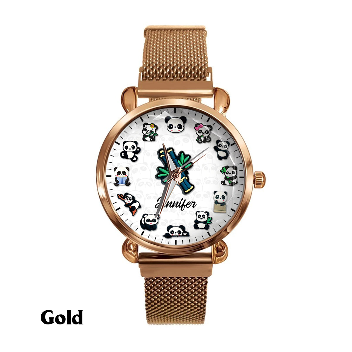 Panda Lover - Personalized Panda Lover Women Hand Watch