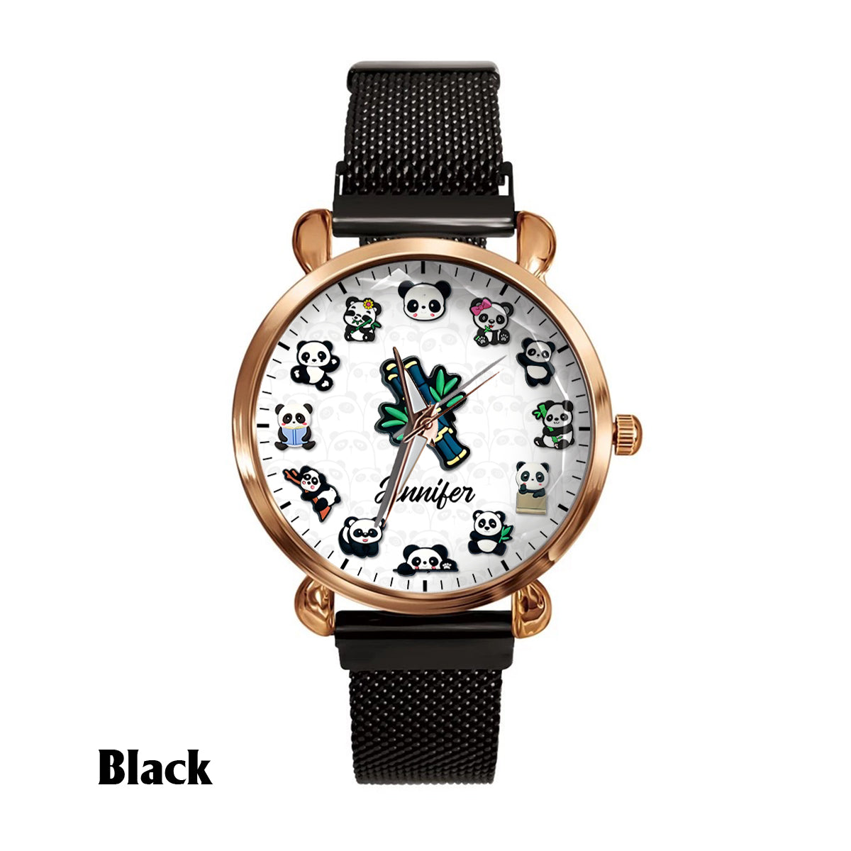 Panda Lover - Personalized Panda Lover Women Hand Watch