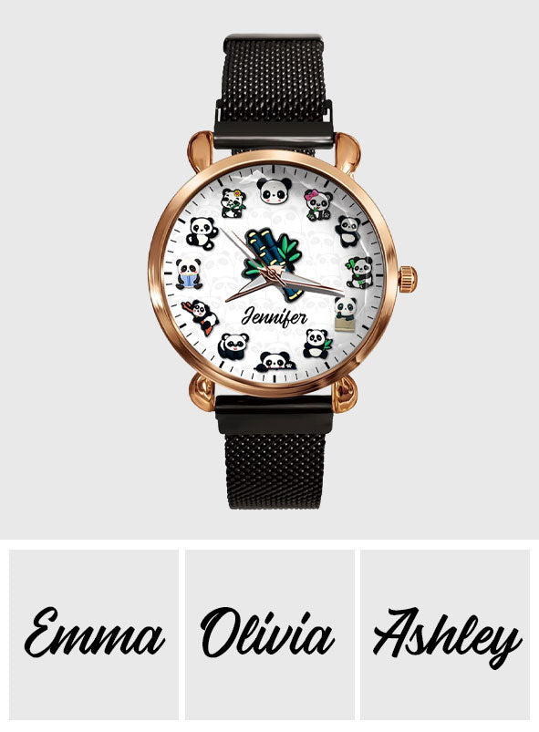 Panda Lover - Personalized Panda Lover Women Hand Watch