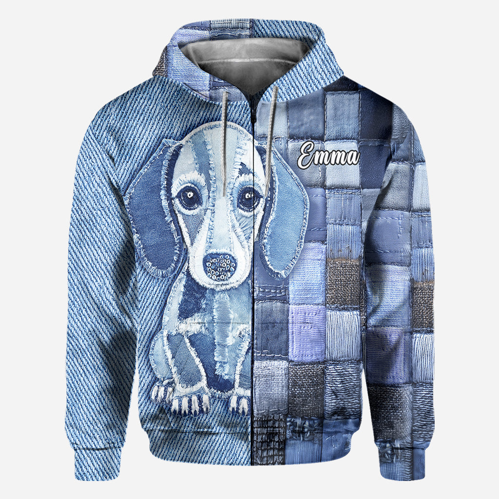 Love Dachshund - Personalized Dog All Over Shirt