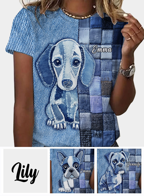 Love Dachshund - Personalized Dog All Over Shirt