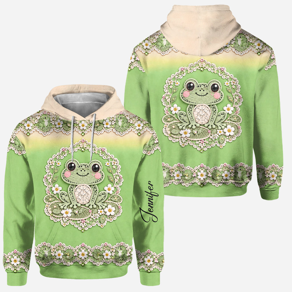 Love Frog - Personalized Frog Hoodie and Leggings