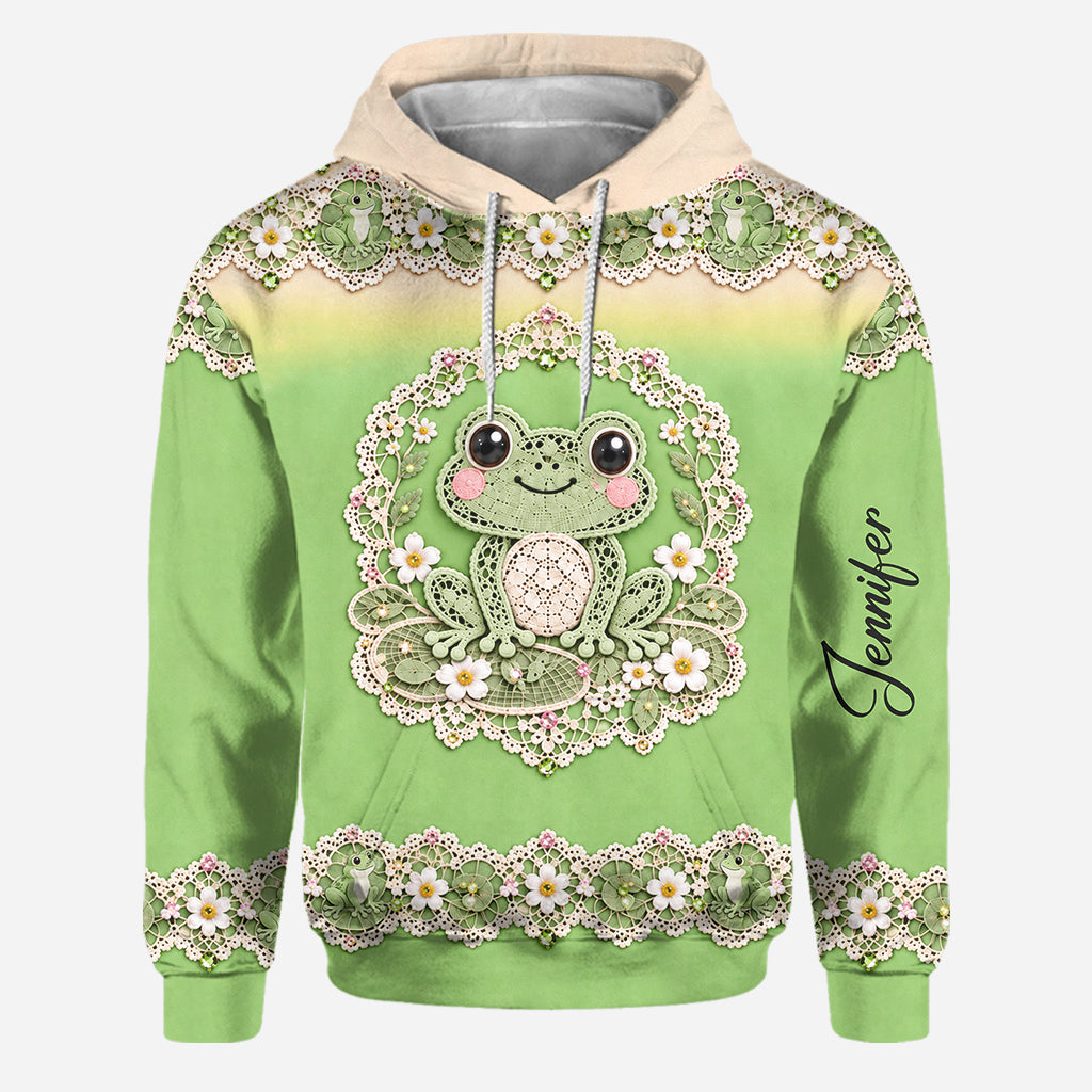 Love Frog - Personalized Frog Hoodie and Leggings