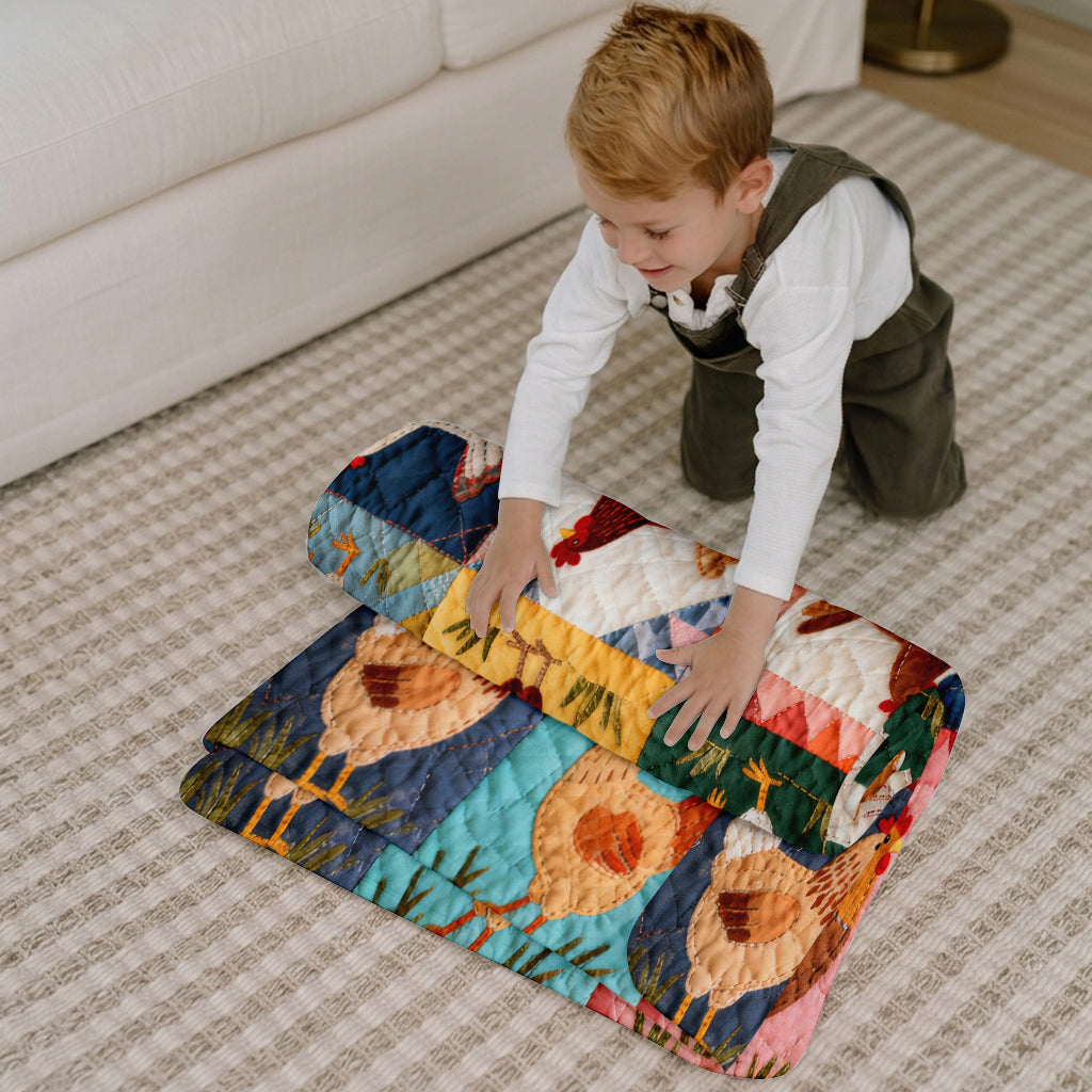Love Chicken - Personalized Chicken Nap Mat