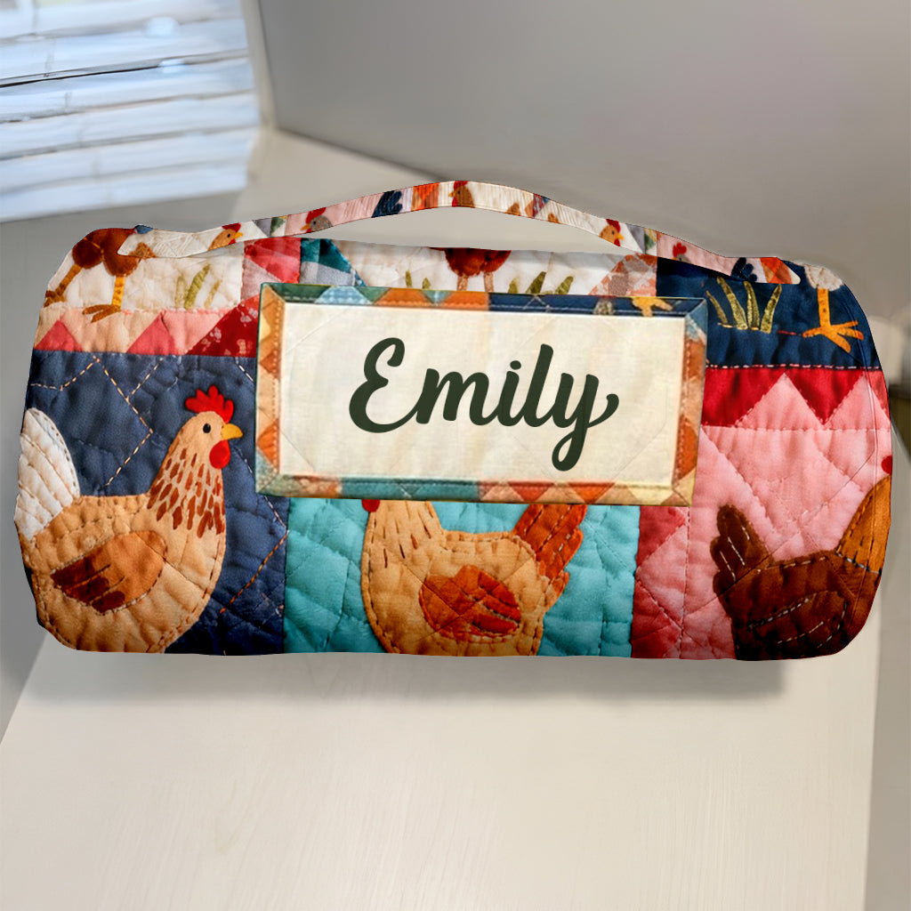 Love Chicken - Personalized Chicken Nap Mat
