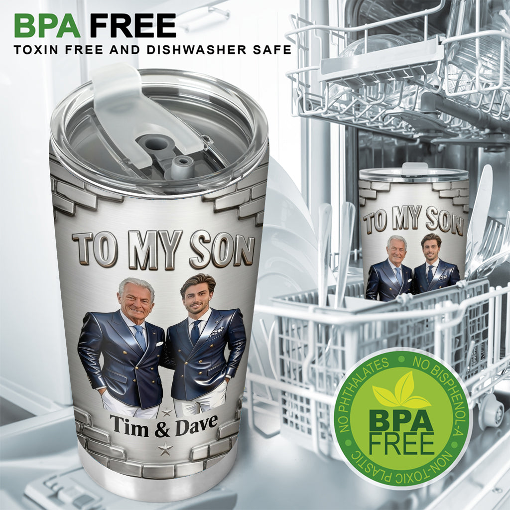 To My Son/ Daughter/ Grandson... - Personalized Son Tumbler