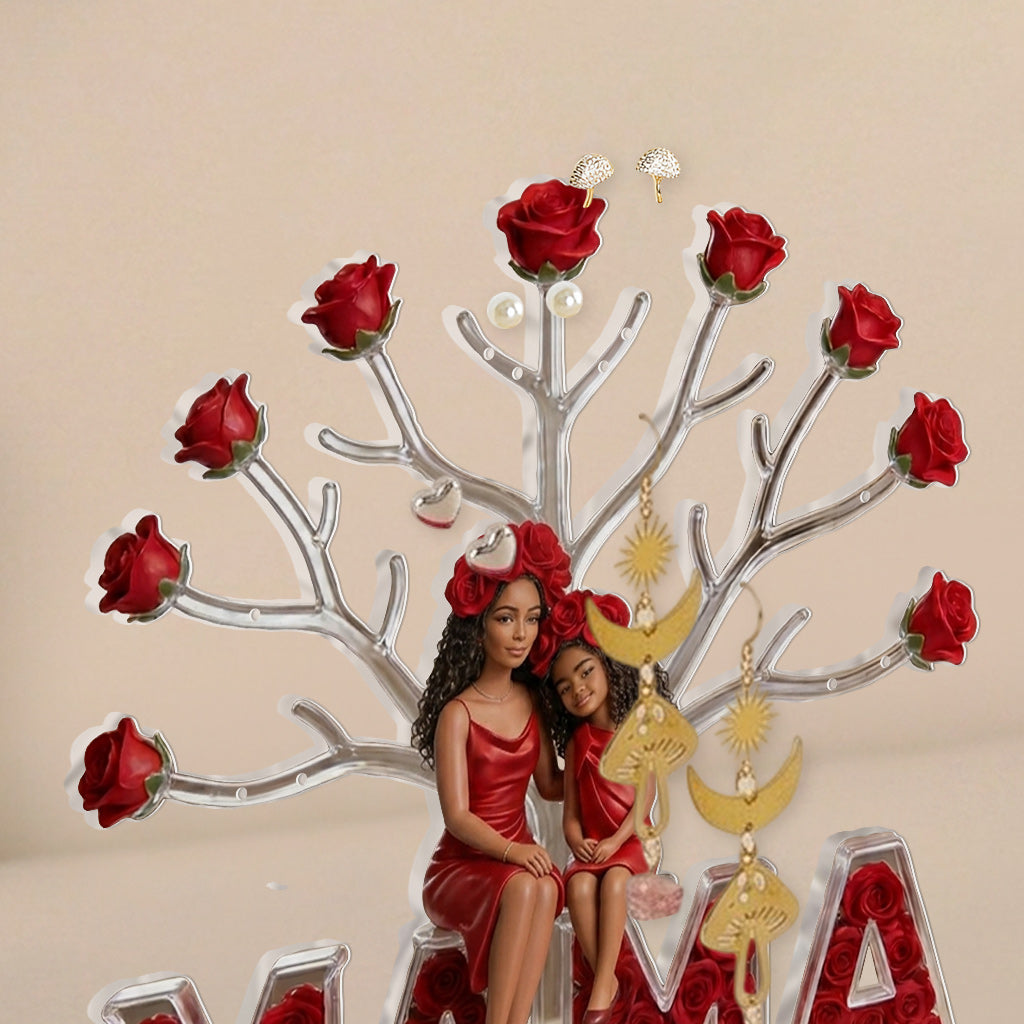 Unique Mother's Day Gift - Personalized Mother Jewelry Holder