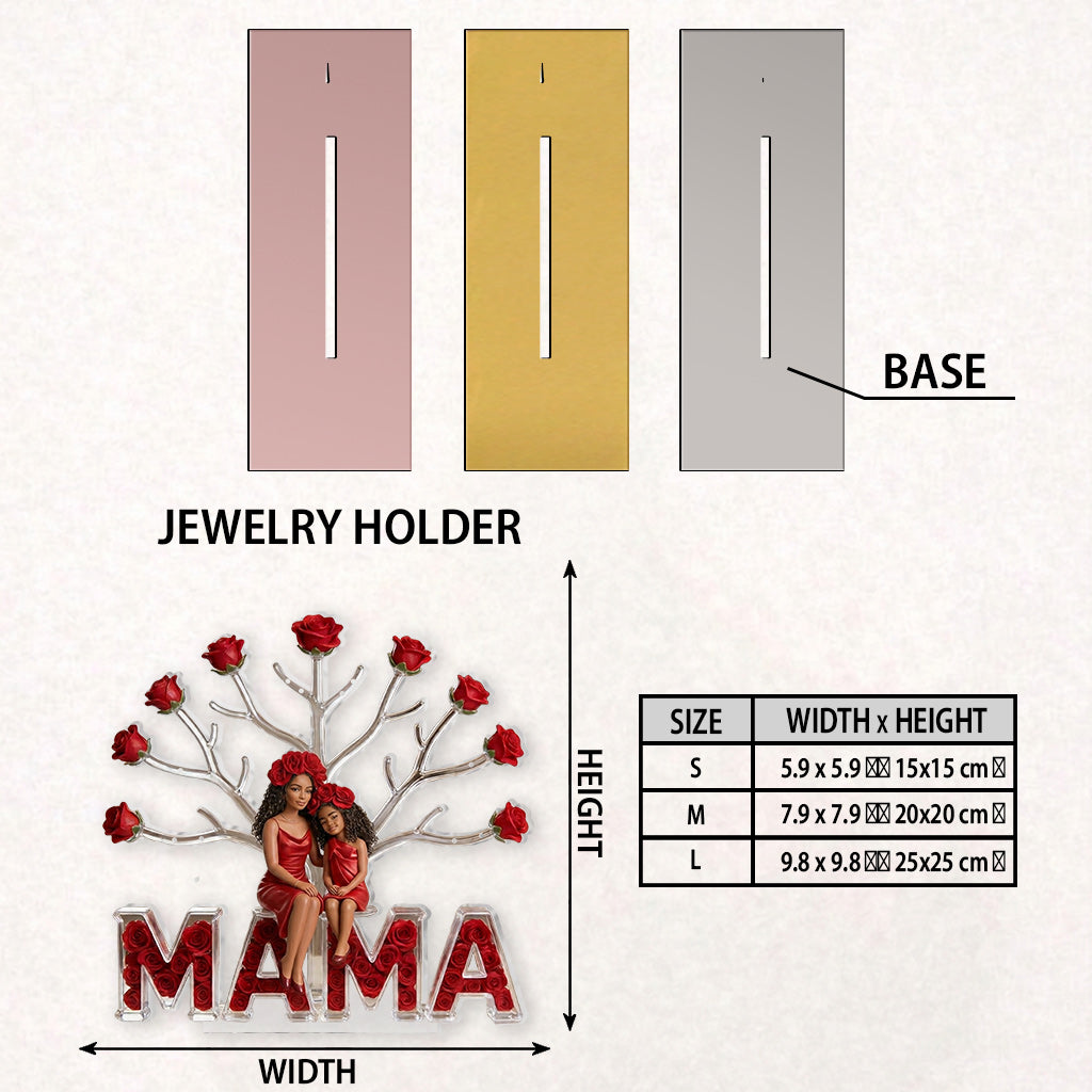 Unique Mother's Day Gift - Personalized Mother Jewelry Holder