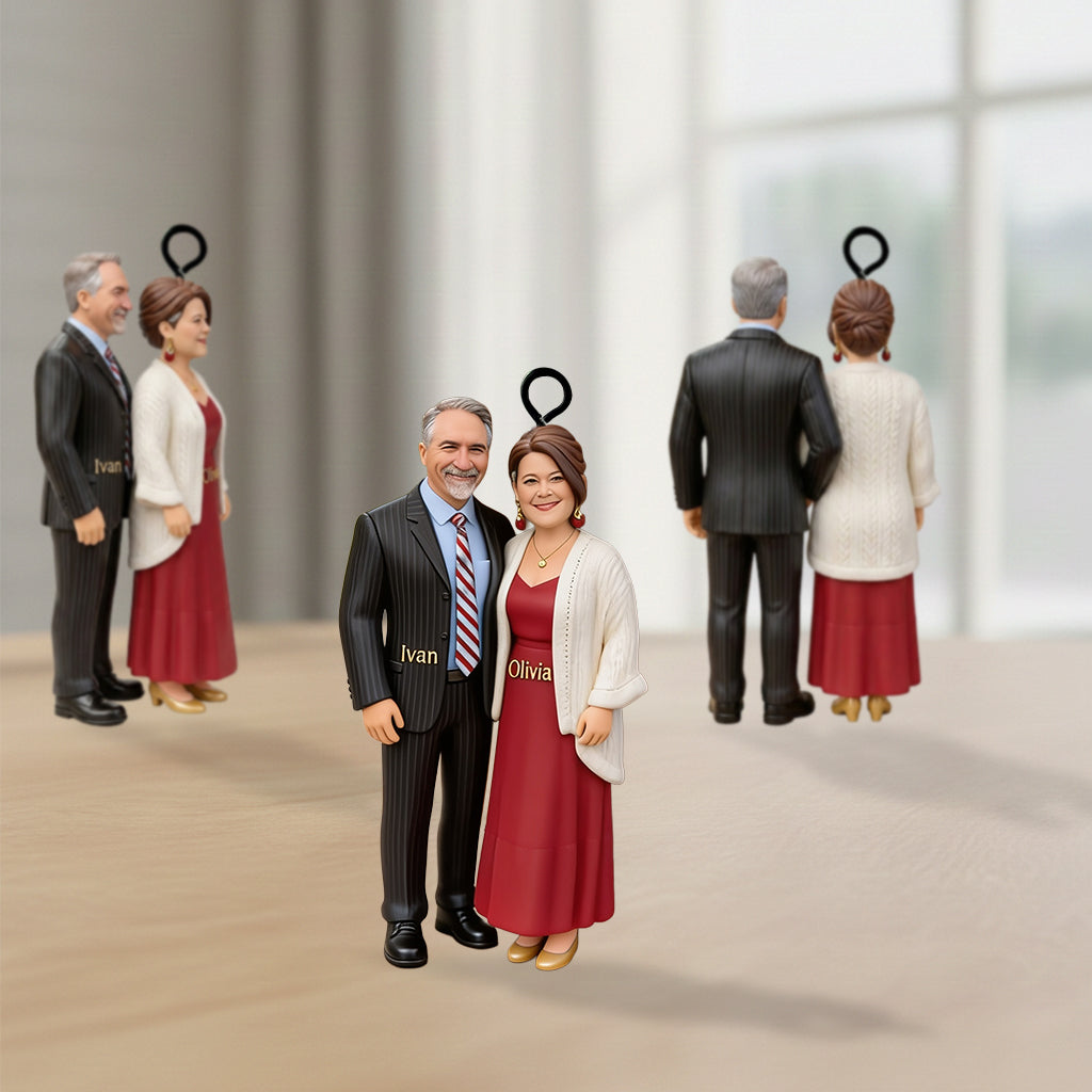 You & Me We Got This - Personalized Couple 3D Figure Ornament/ Keychain