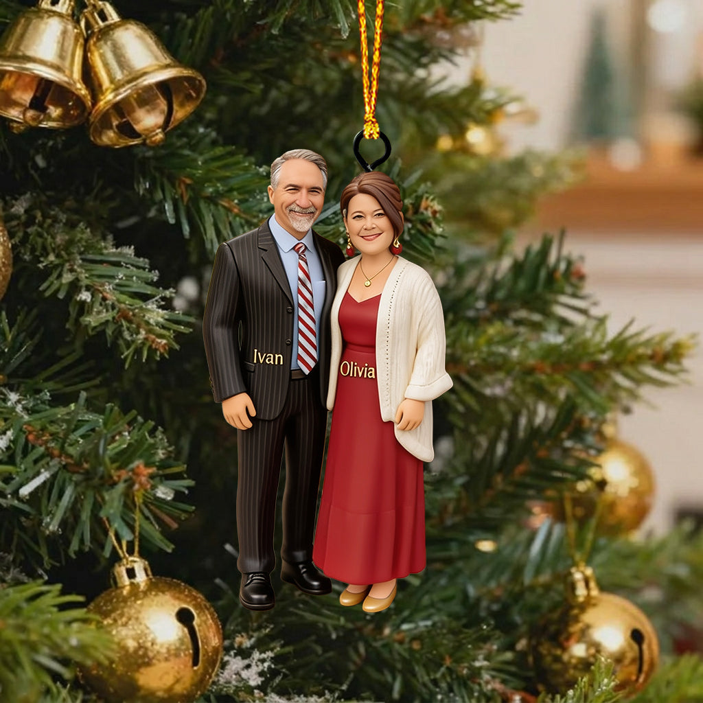 You & Me We Got This - Personalized Couple 3D Figure Ornament/ Keychain