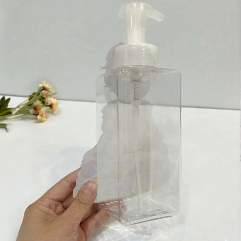 Nursery Baby Bubble Bath - Personalized Baby Shower Pump Dispenser