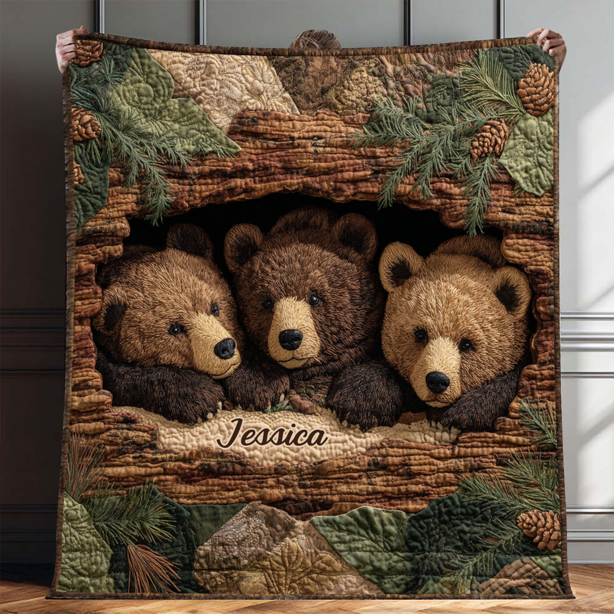 Love Hunting - Personalized Hunting Blanket