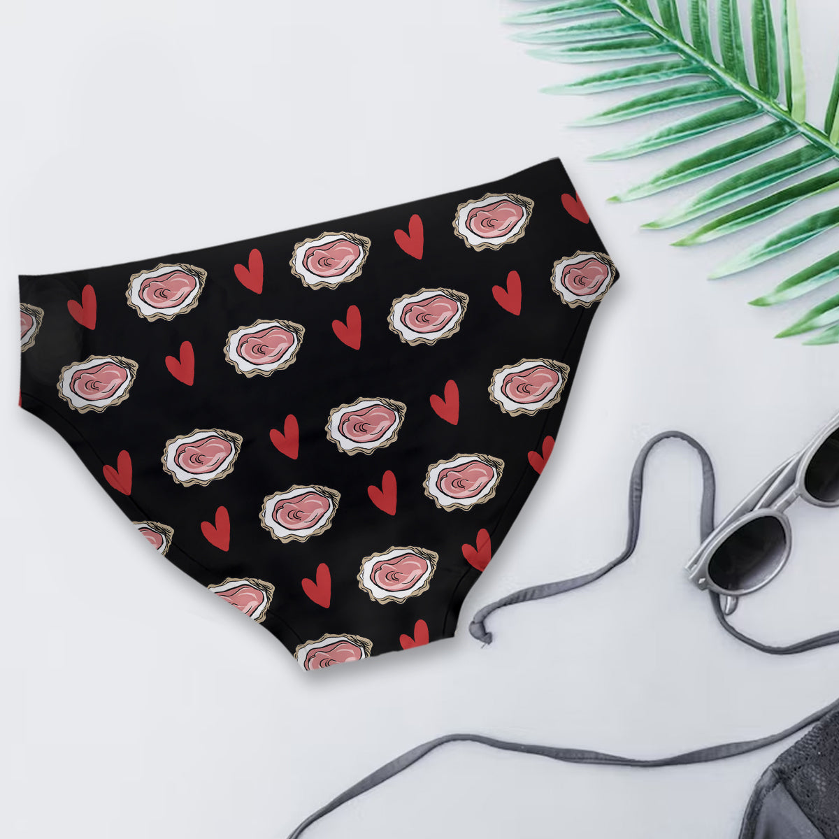 Moister Than An Oyster - Personalized Couple Women's Briefs