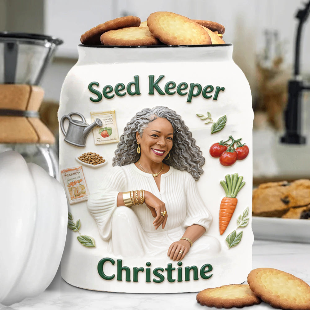 Seed Keeper - Personalized Gardening Container Jar