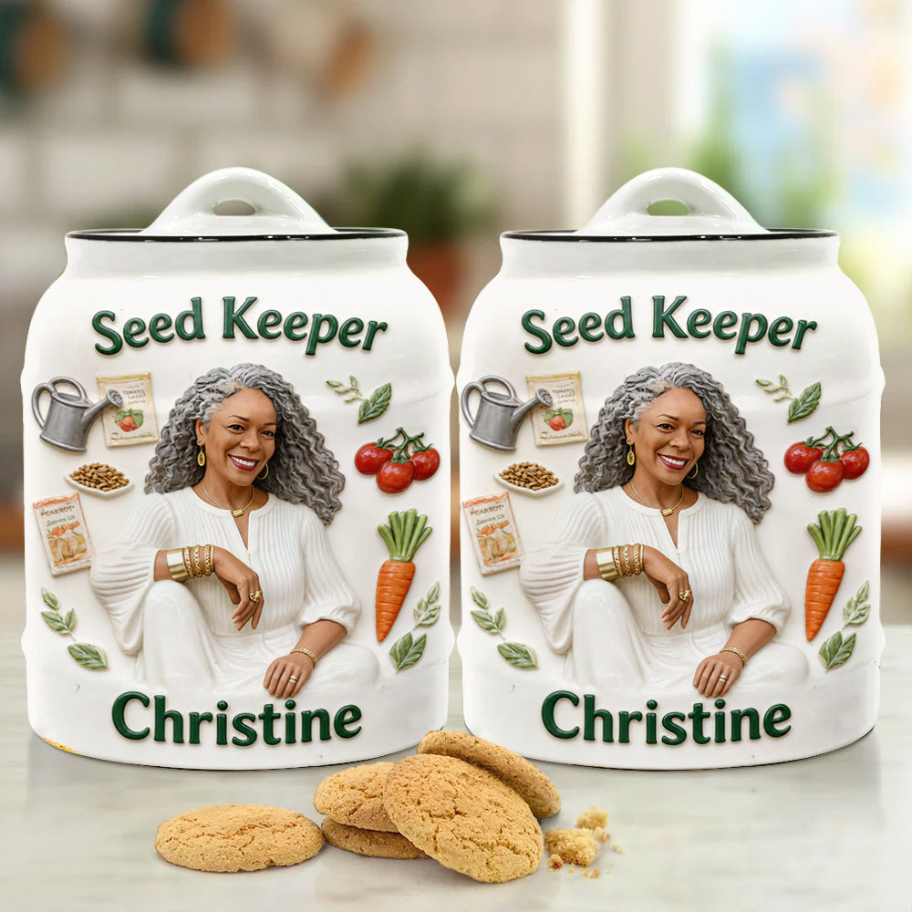 Seed Keeper - Personalized Gardening Container Jar