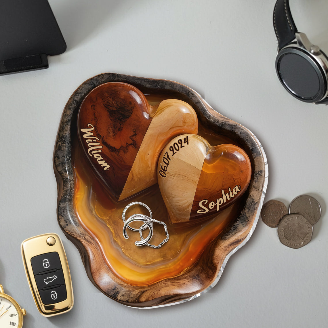 You And Me We Got This - Personalized Couple Catch-All Tray