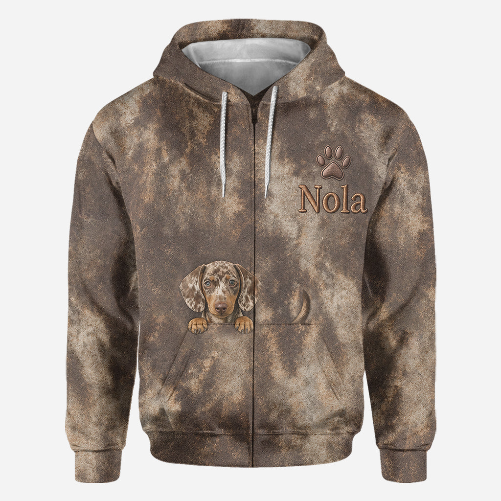 Love My Dog - Personalized Dog All Over Shirt