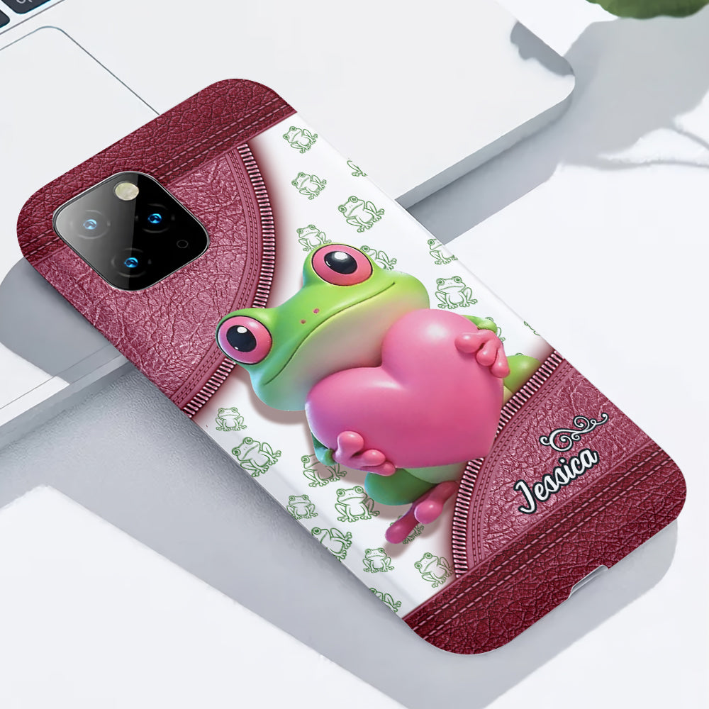 Love Frog - Personalized Frog Full Print Phone Case