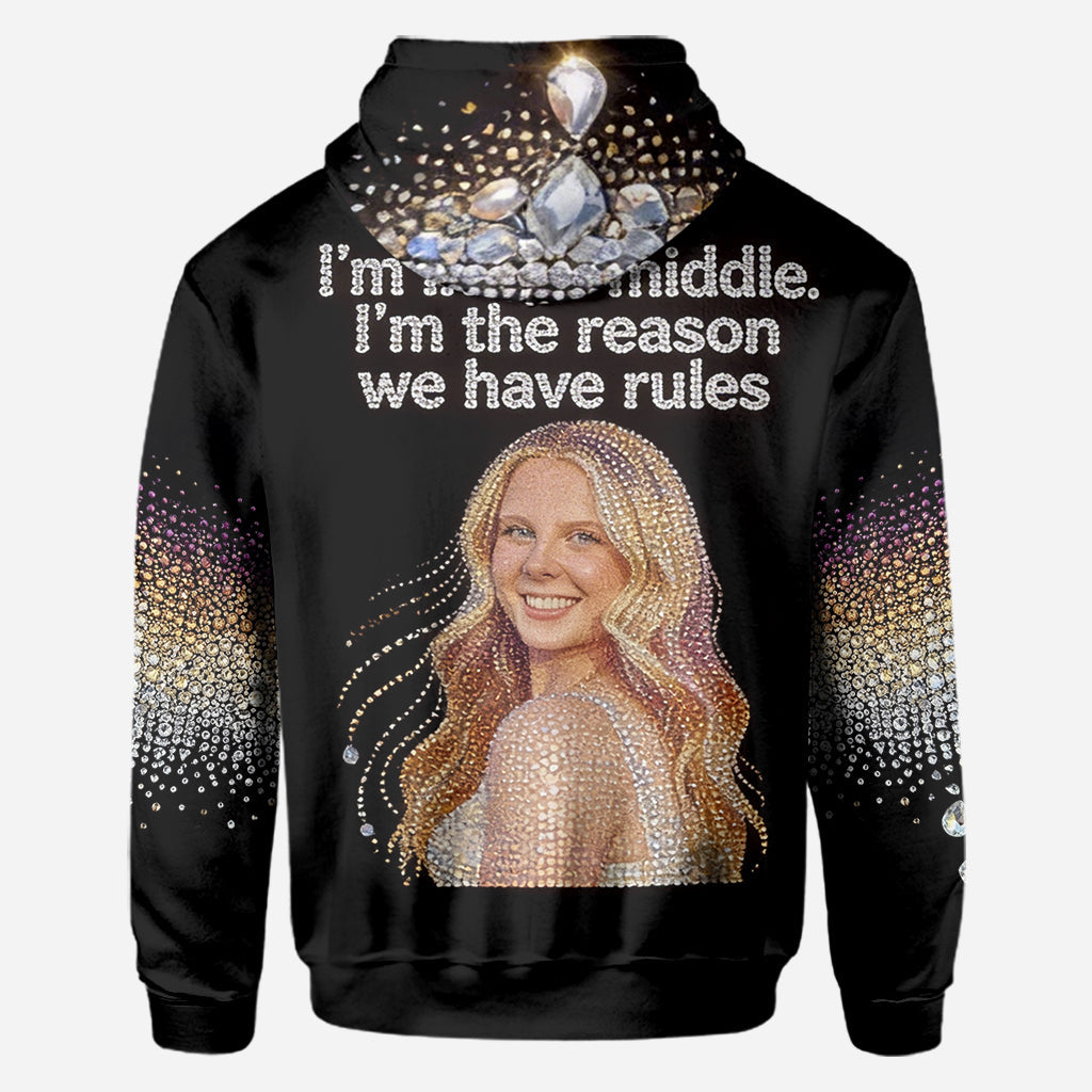 Humorous Siblings Rules - Personalized Sibling All Over Shirt