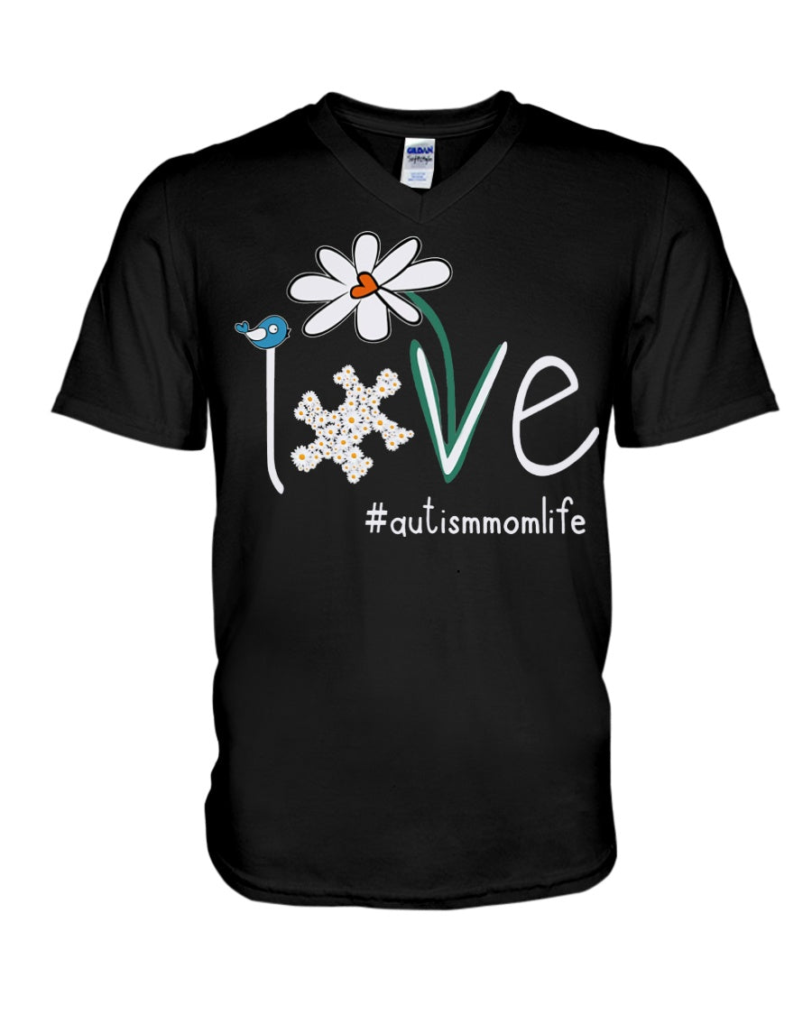 A Big Piece Of My Heart Has Autism - Autism Awareness T-shirt and Hoodie 0921