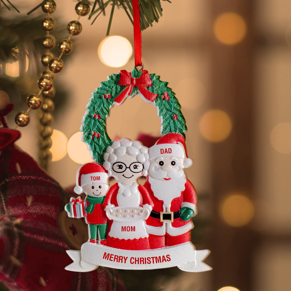 Any Family Name - Personalized Family Family Gift Ornament