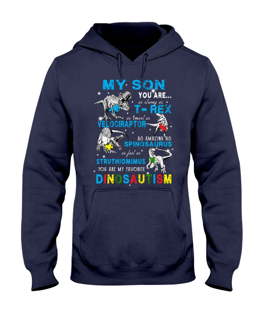Dinosautism - Autism Awareness T-shirt and Hoodie 0520
