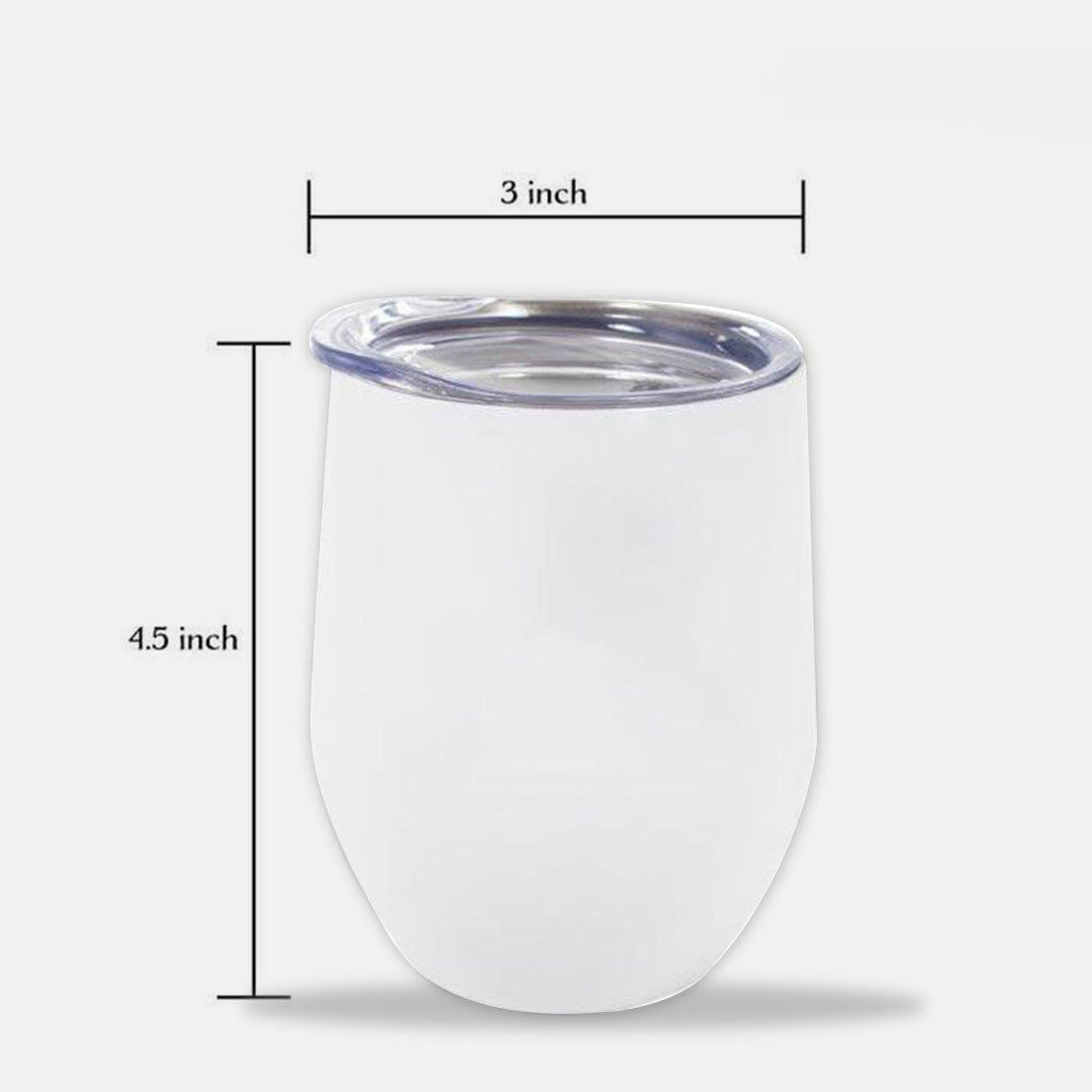 Safety First Drink With A Nurse - Personalized Nurse Wine Tumbler