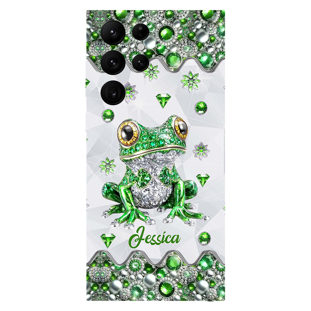 Just A Girl Who Loves Frogs - Personalized Frog Full Print Phone Case