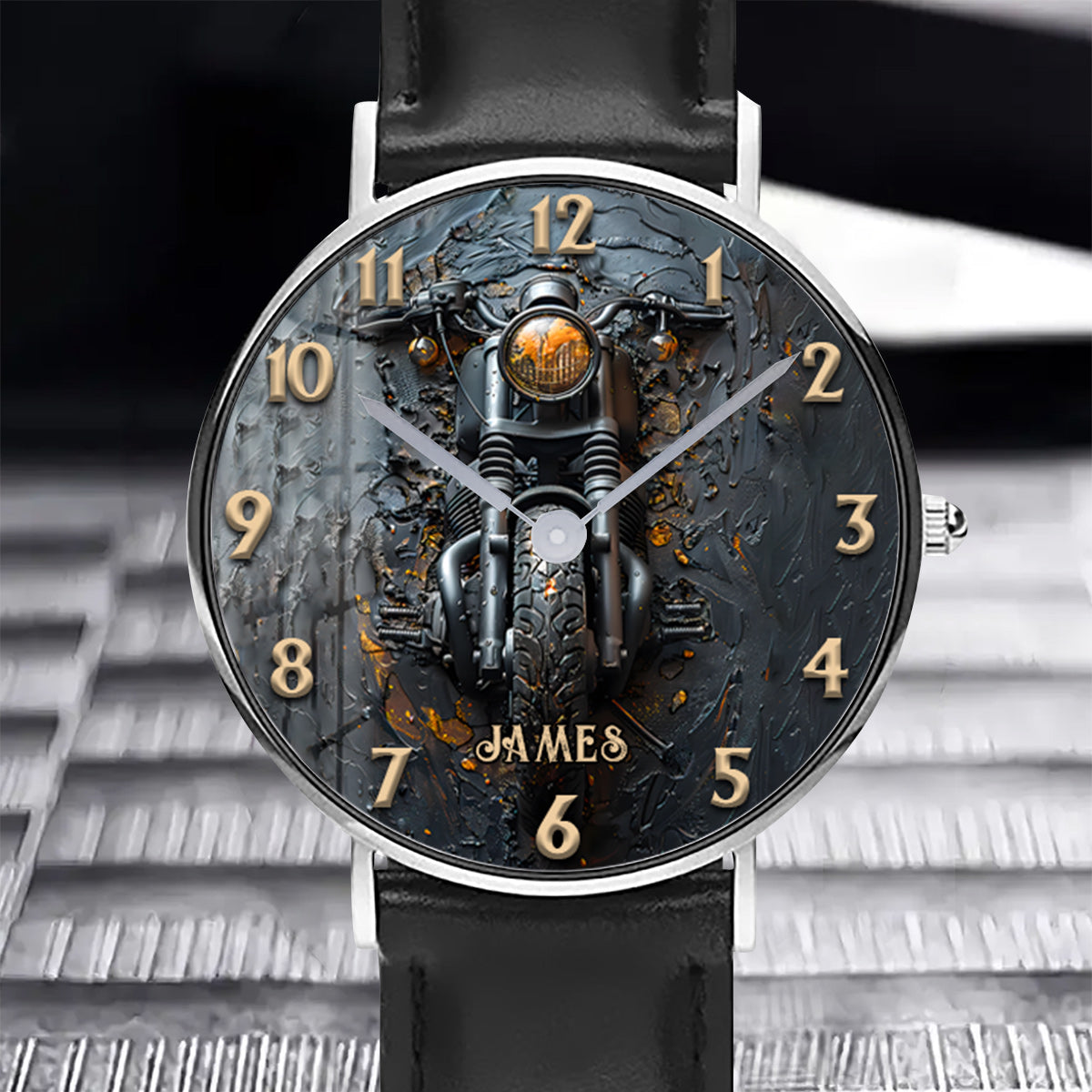 Ride All Times - Personalized Biker Hand Watch