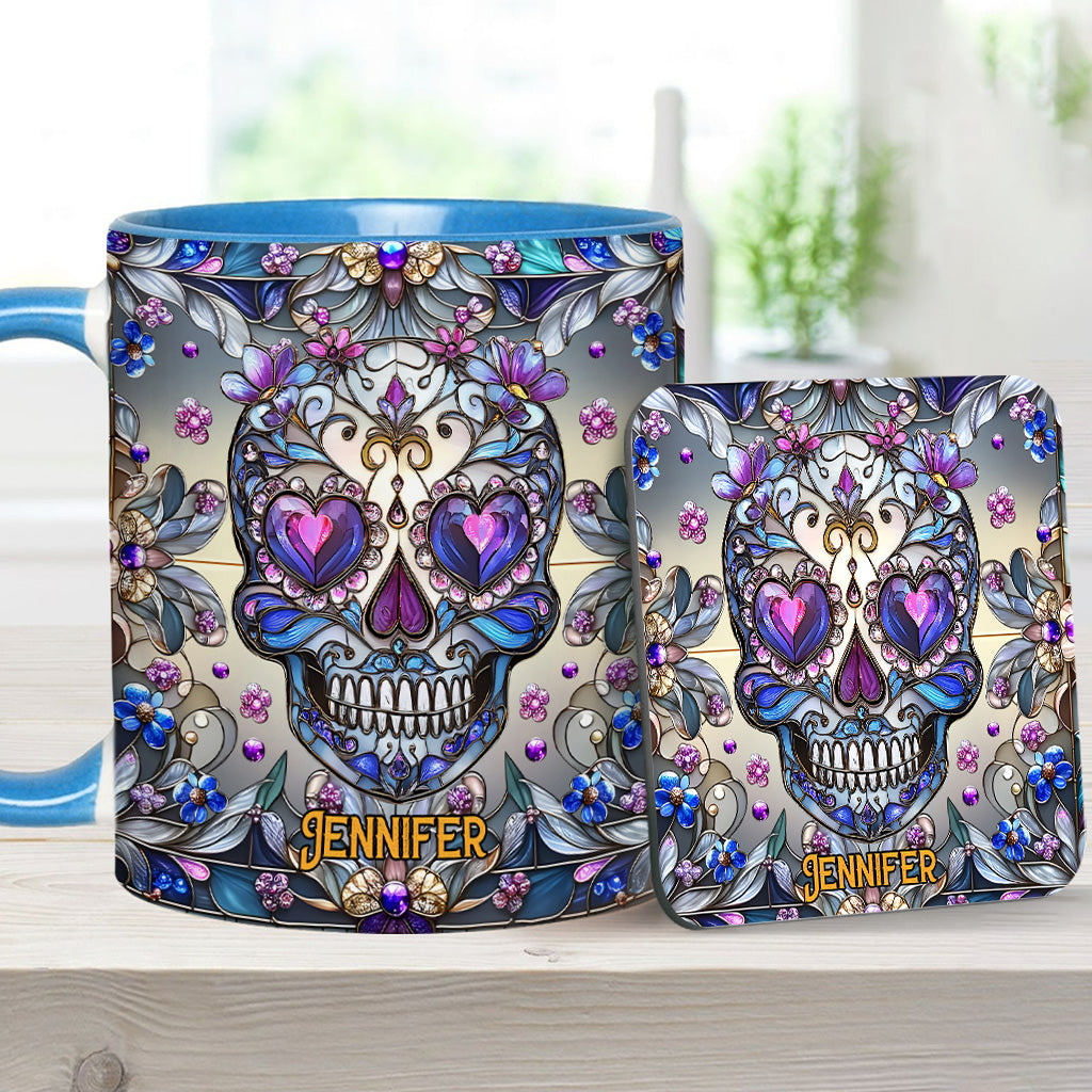 Love Skulls - Personalized Skull Accent Mug