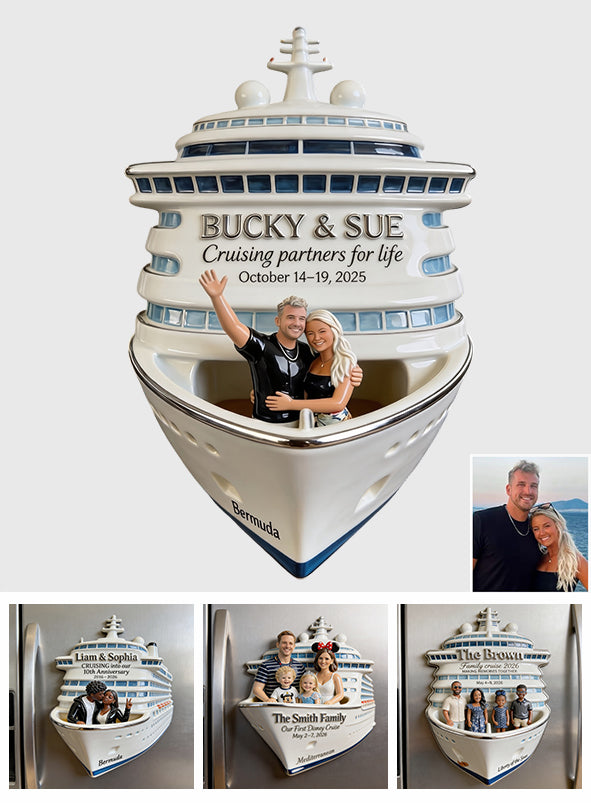 Cruise Memory - Personalized Cruising Magnet