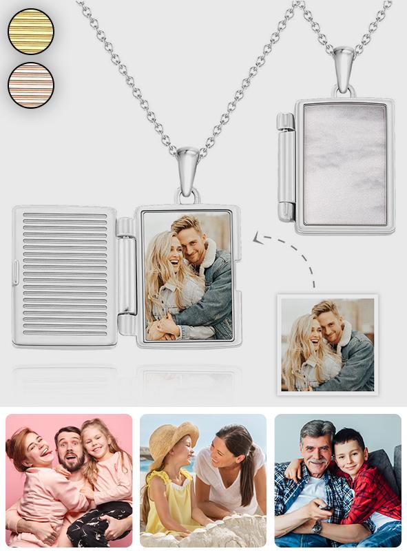 Any Photo Window - Personalized Photo Window Necklace