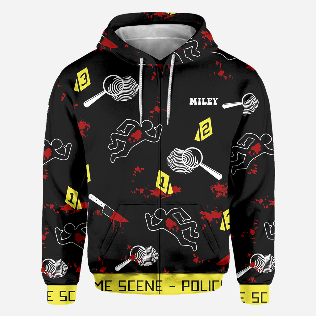 True Crime Hoodie - Personalized All Over Shirt