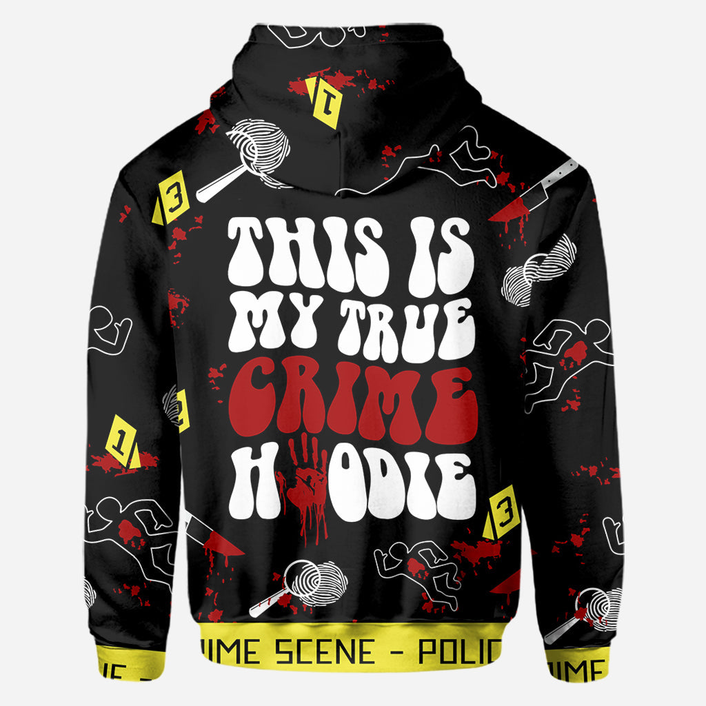 True Crime Hoodie - Personalized All Over Shirt