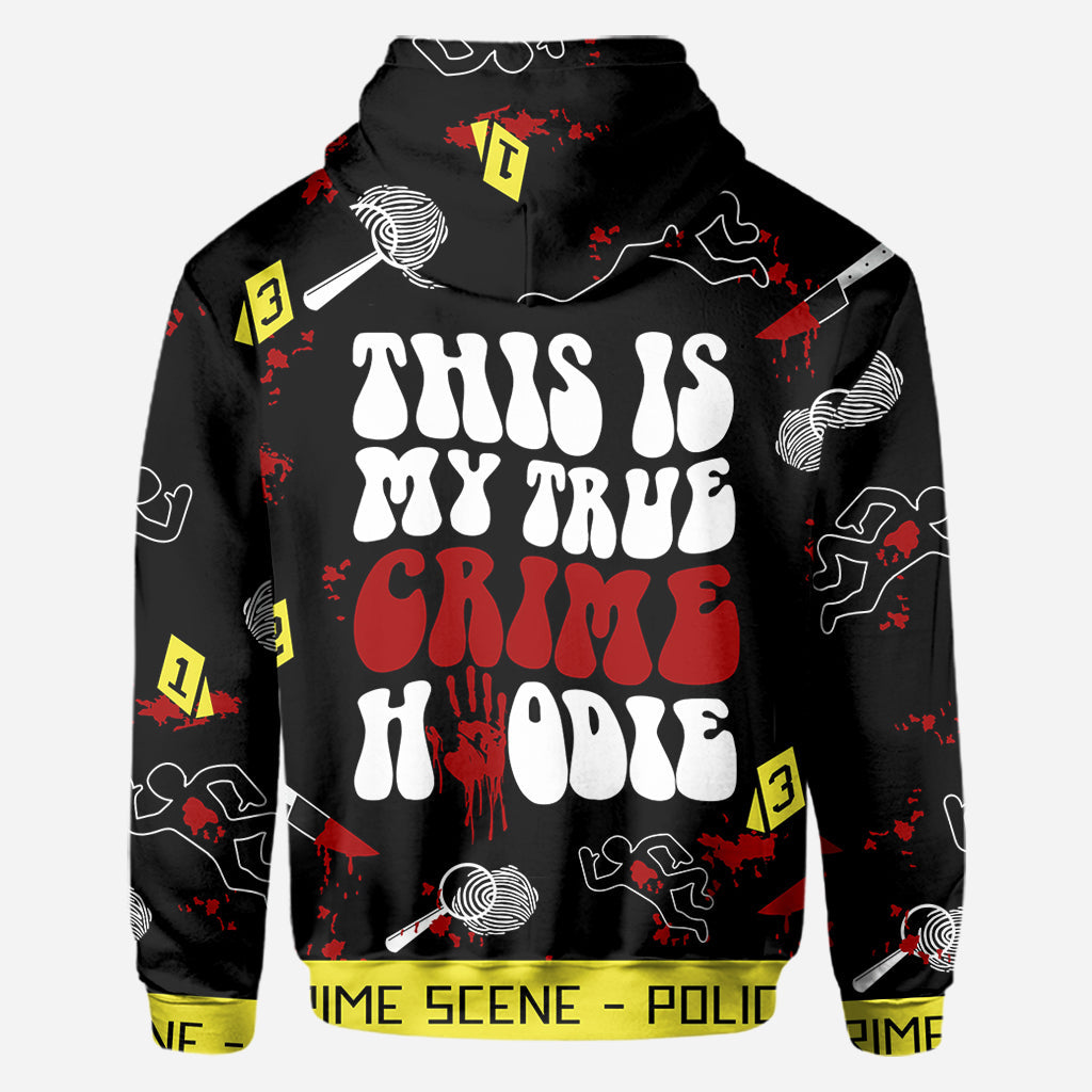 True Crime Hoodie - Personalized All Over Shirt