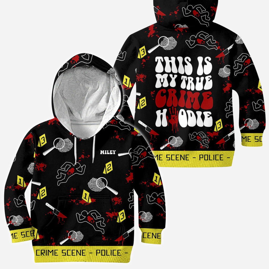 True Crime Hoodie - Personalized All Over Shirt