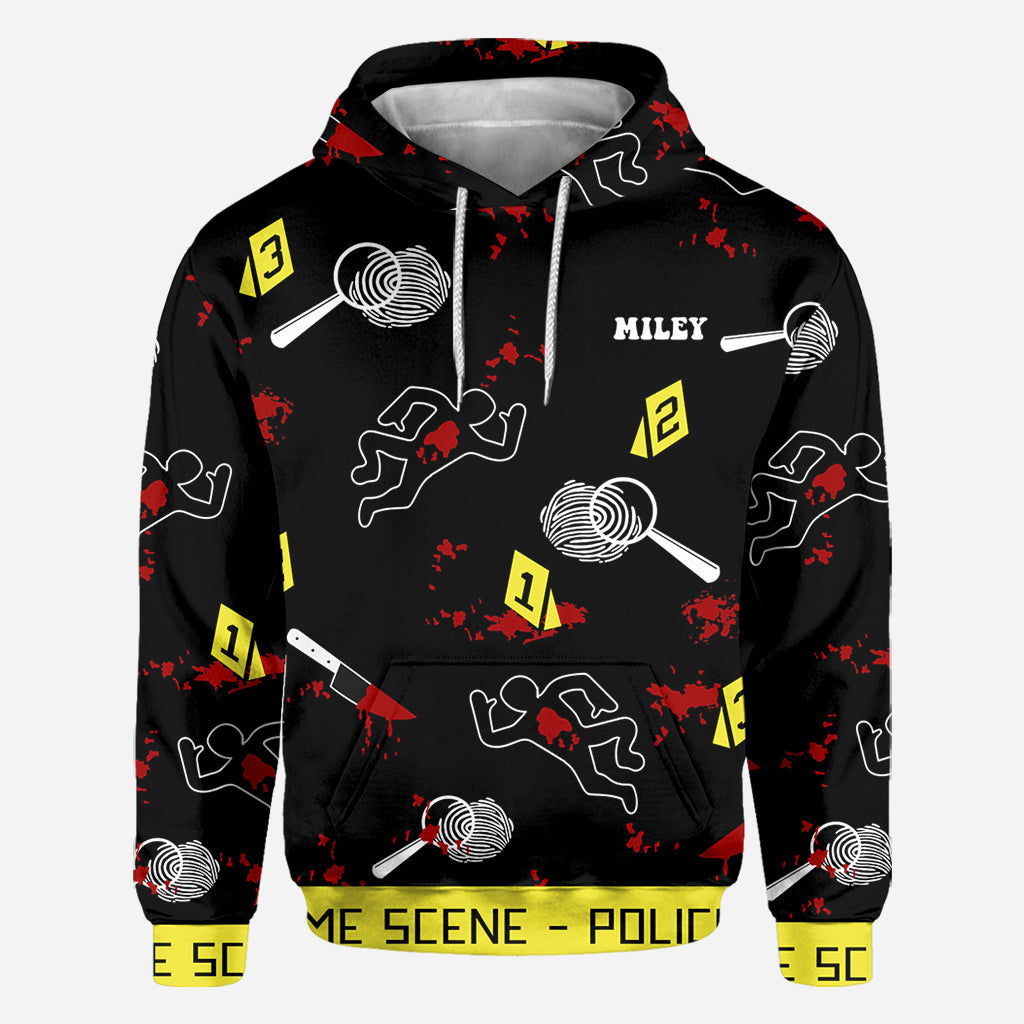 True Crime Hoodie - Personalized All Over Shirt
